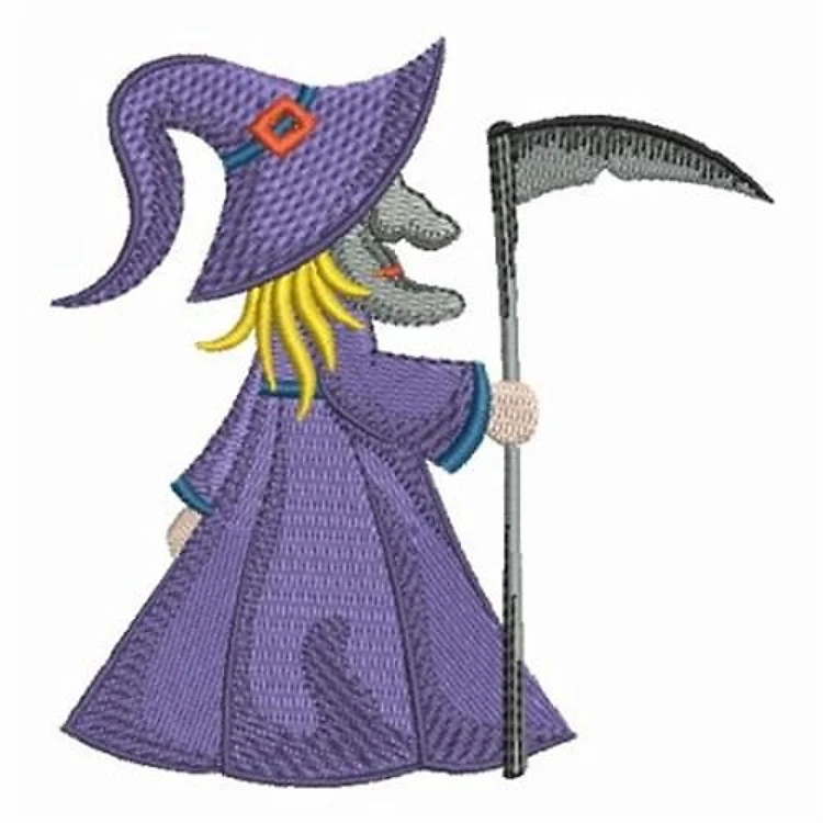 Witch Scythe Halloween