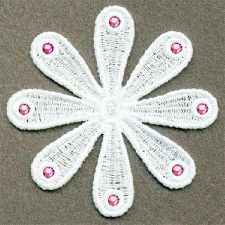 3D FSL Crystal Flowers