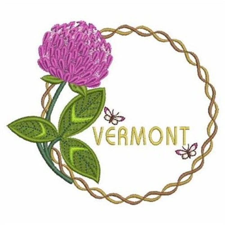 Vermont Flower Wreath