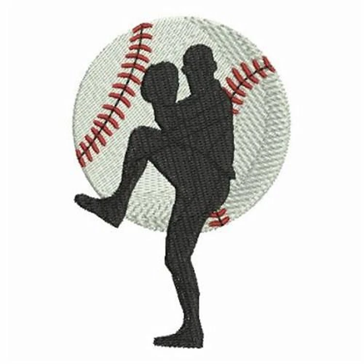 Baseball Pitcher Silhouette