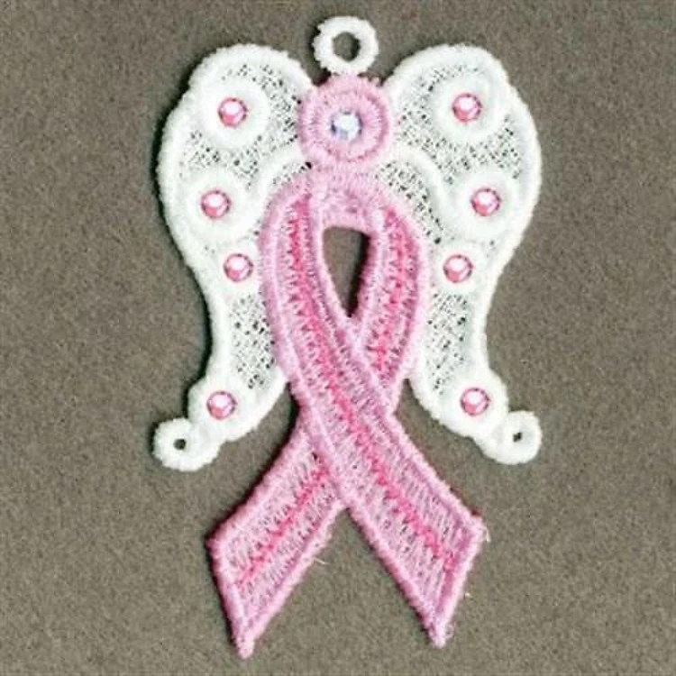 FSL Pink Ribbon Wings