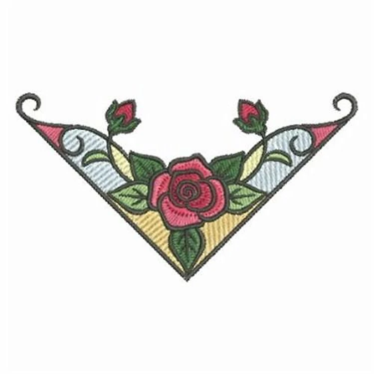 Stained Glass Roses