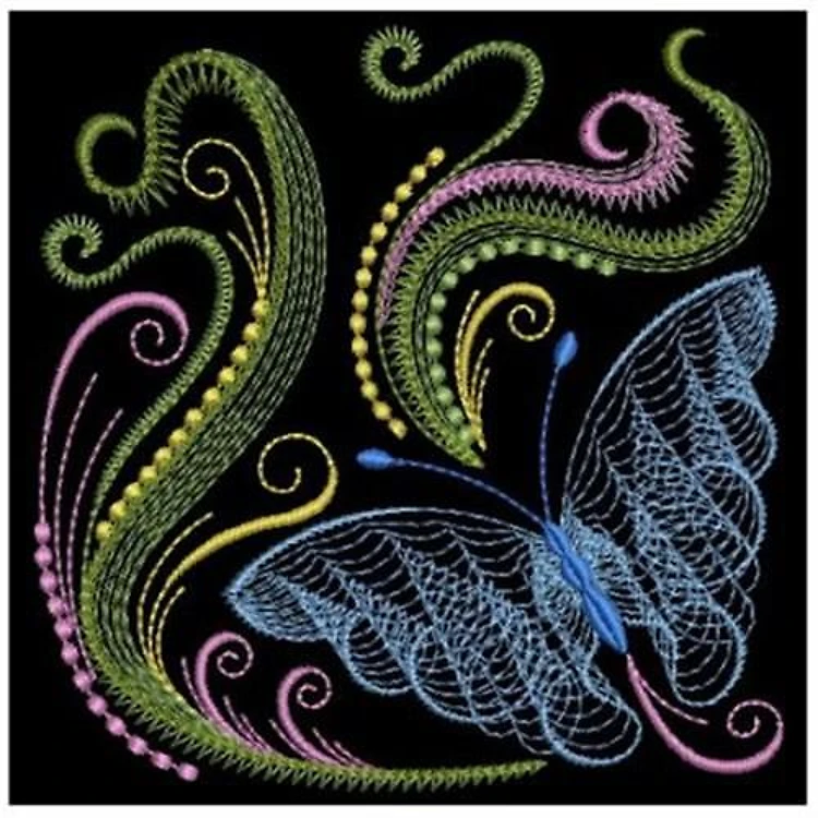 Neon Butterflies