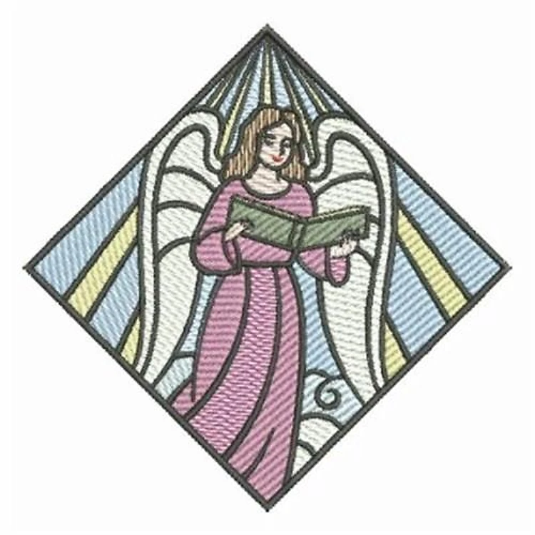 Stained Glass Angel