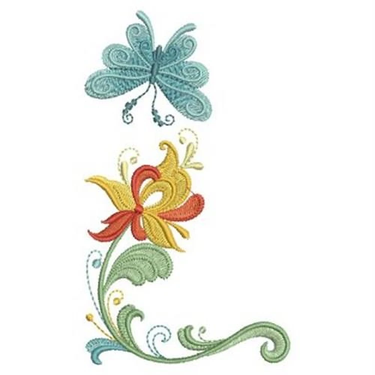 Applique Butterfly Blossom