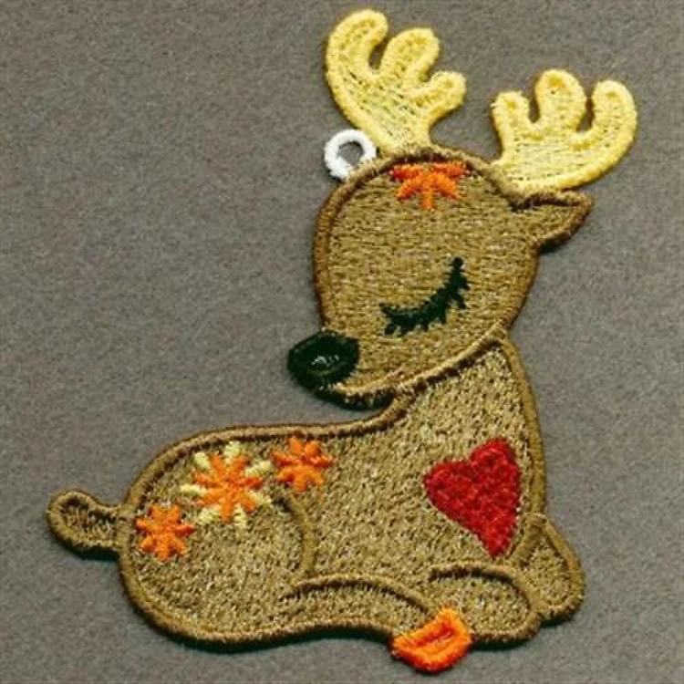 FSL Reindeer Ornament