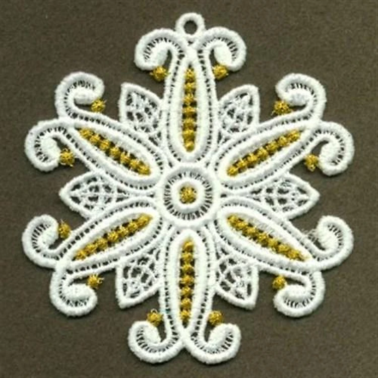 FSL Swirly Snowflake