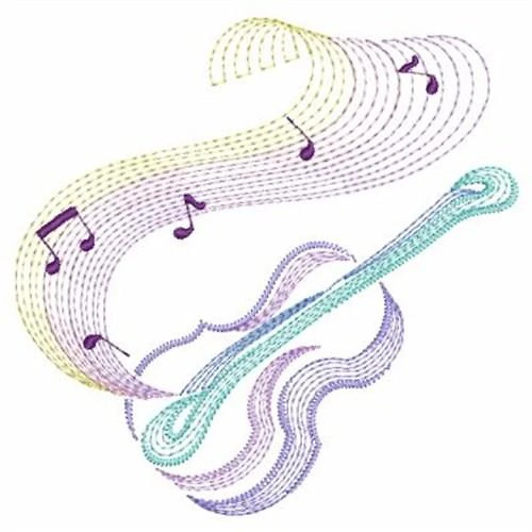 Rippled Guitar
