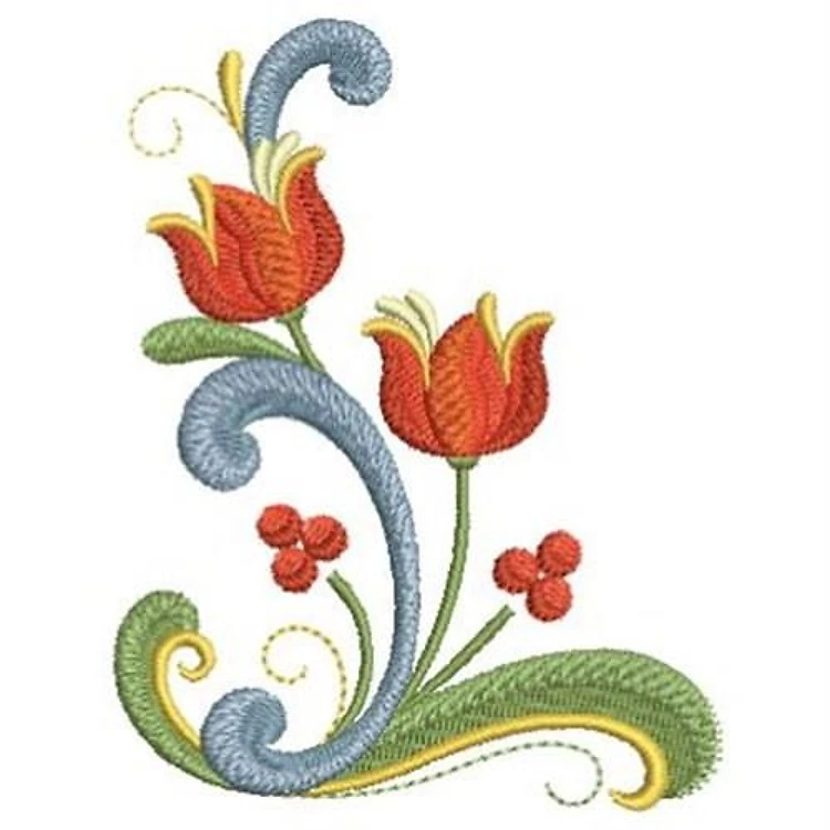 Rosemaling Floral