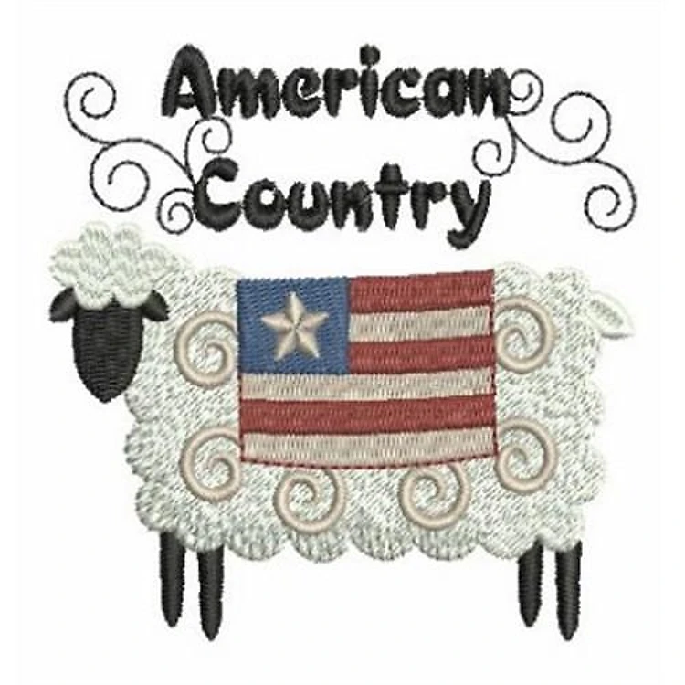 Folk Art Sheep