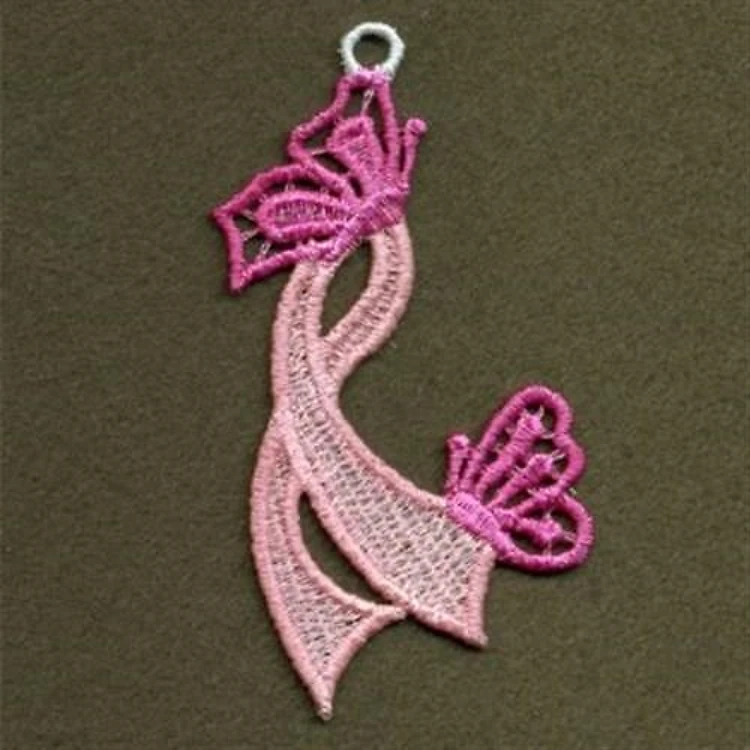 FSL Pink Ribbon Butterfly