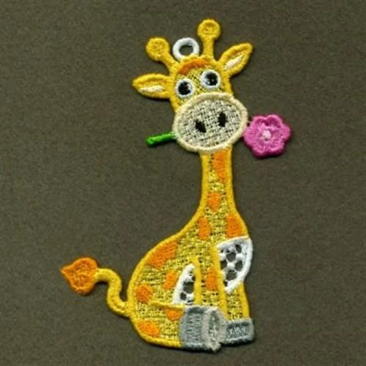FSL Giraffe & Flower