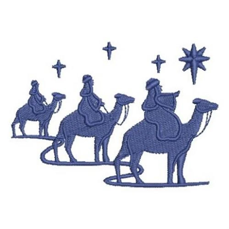 Nativity Kings Silhouette