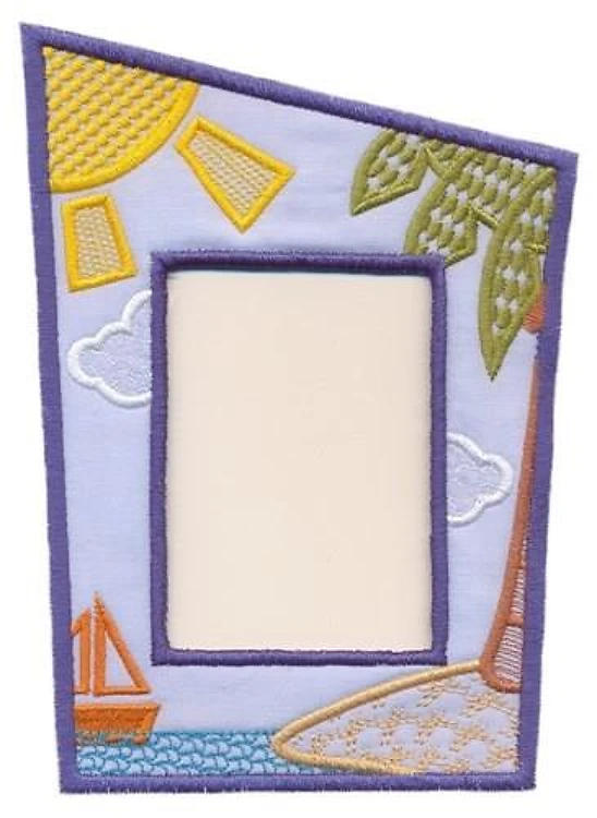 Summer Applique Frame