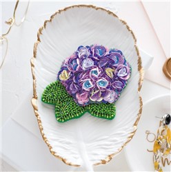 Beautiful Hydrangea Beadwork