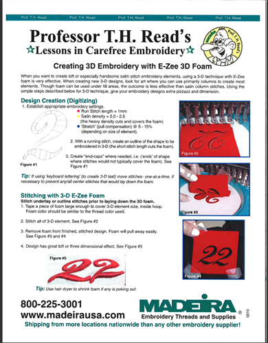 E-ZEE 3D FOAM 3 mil