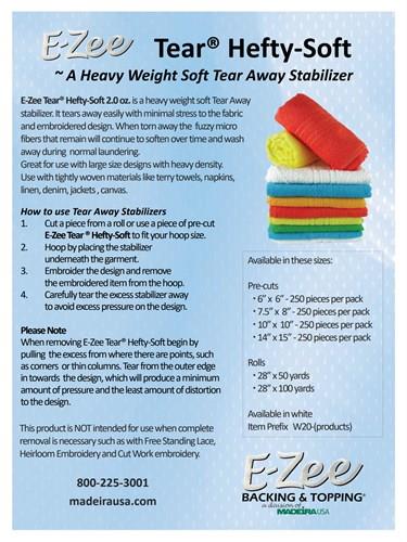 E-ZEE TEAR WASHAWAY 2.0 oz