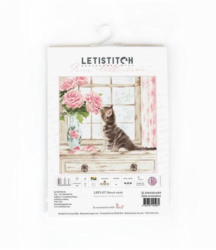 Counted Cross Stitch Kit Sweet Scent