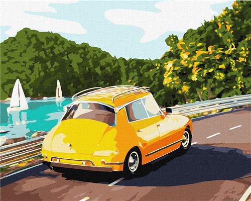 Paint By Numbers Bright Journey