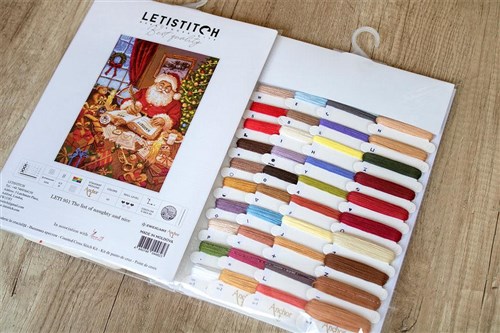 Counted Cross Stitch Kit The Nice List