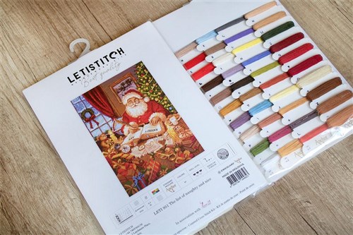 Counted Cross Stitch Kit The Nice List