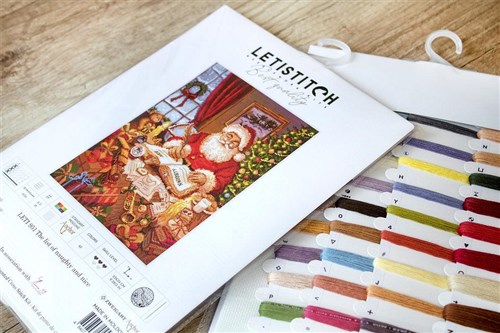 Counted Cross Stitch Kit The Nice List