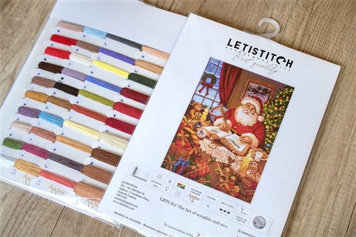Counted Cross Stitch Kit The Nice List