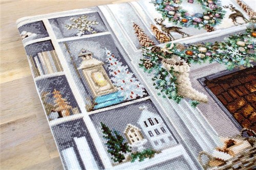 Christmas Interior Cross-Stitch Kit