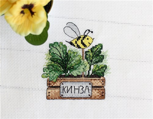 Bee Counted Cross Stitch Kit