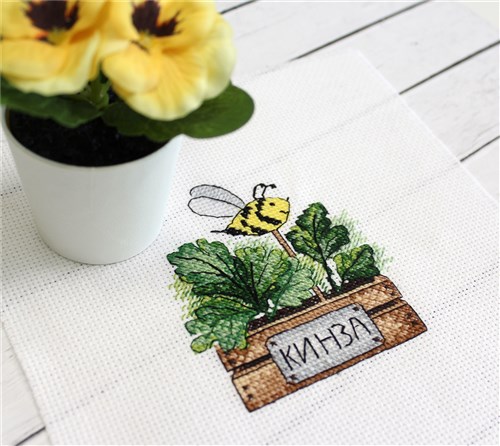Bee Counted Cross Stitch Kit