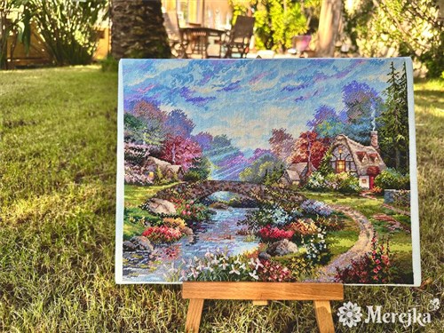 Springtime Glory Counted Cross-Stitch Kit