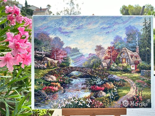 Springtime Glory Counted Cross-Stitch Kit