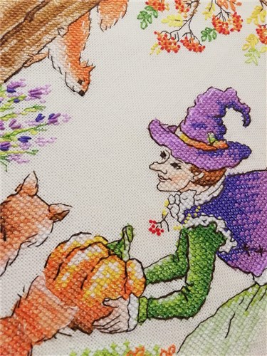 Autumn Gifts Counted Cross-Stitch Kit