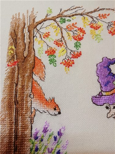 Autumn Gifts Counted Cross-Stitch Kit