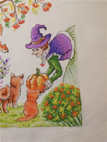 Autumn Gifts Counted Cross-Stitch Kit