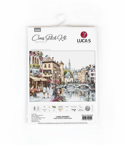 Lake Annecy Counted Cross-Stitch Kit