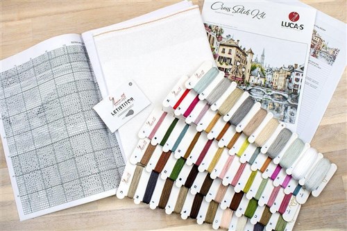 Lake Annecy Counted Cross-Stitch Kit