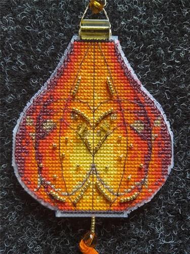 Christmas Ornament Plastic Canvas Cross-Stitch Kit