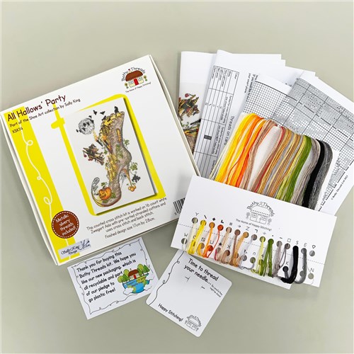 All Hallows' Party Counted Cross Stitch Kit