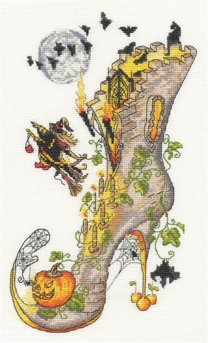 All Hallows' Party Counted Cross Stitch Kit