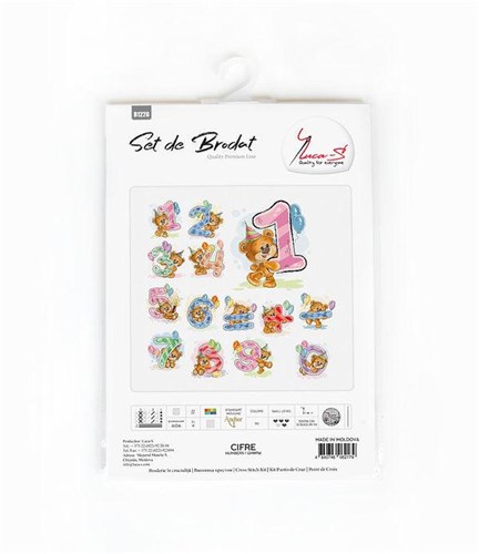 Numbers Counted Cross-Stitch Kit