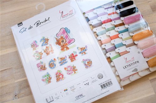 Numbers Counted Cross-Stitch Kit
