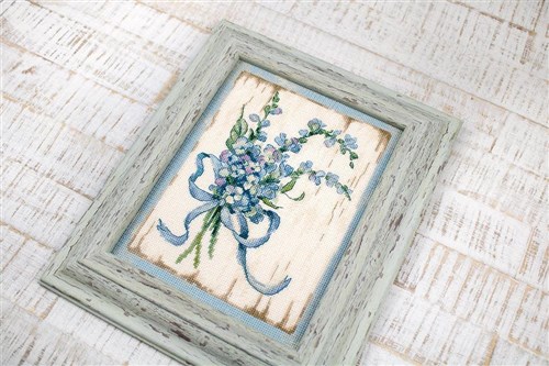 Counted Cross Stitch Kit Bluebells