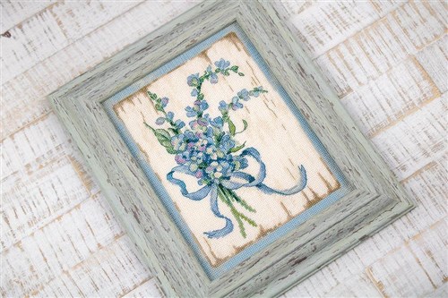 Counted Cross Stitch Kit Bluebells