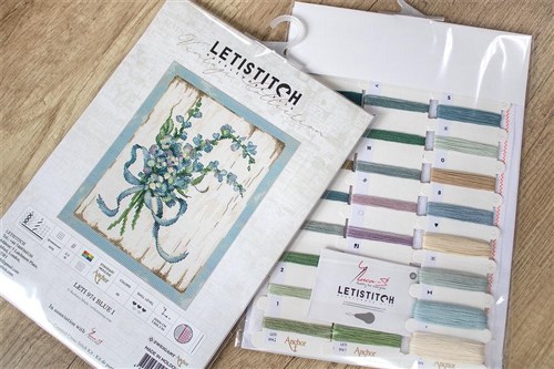 Counted Cross Stitch Kit Bluebells