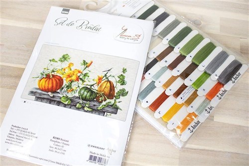 Pumpkin Counted Cross-Stitch Kit