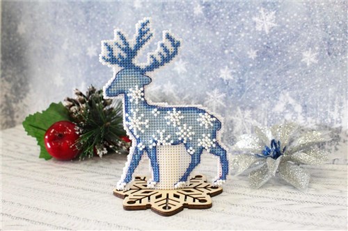 Deer Plastic Canvas Counted Cross Stitch Kit