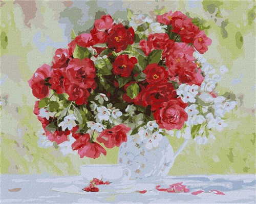 Paint By Numbers Blooming Pleasure