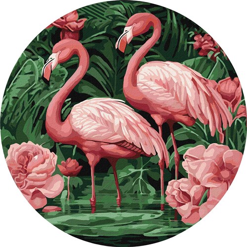 Flamingos Paint By Numbers Kit