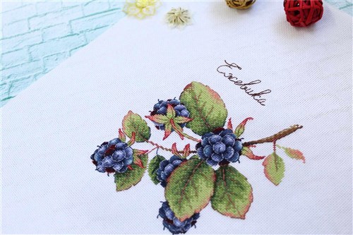Gifts Of Nature Blackberry Counted Cross Stitch Kit
